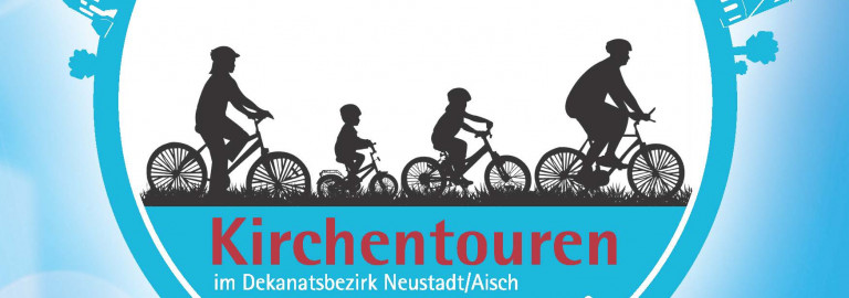 Logo Kirchentouren 2024 in NEA in Blautönen
