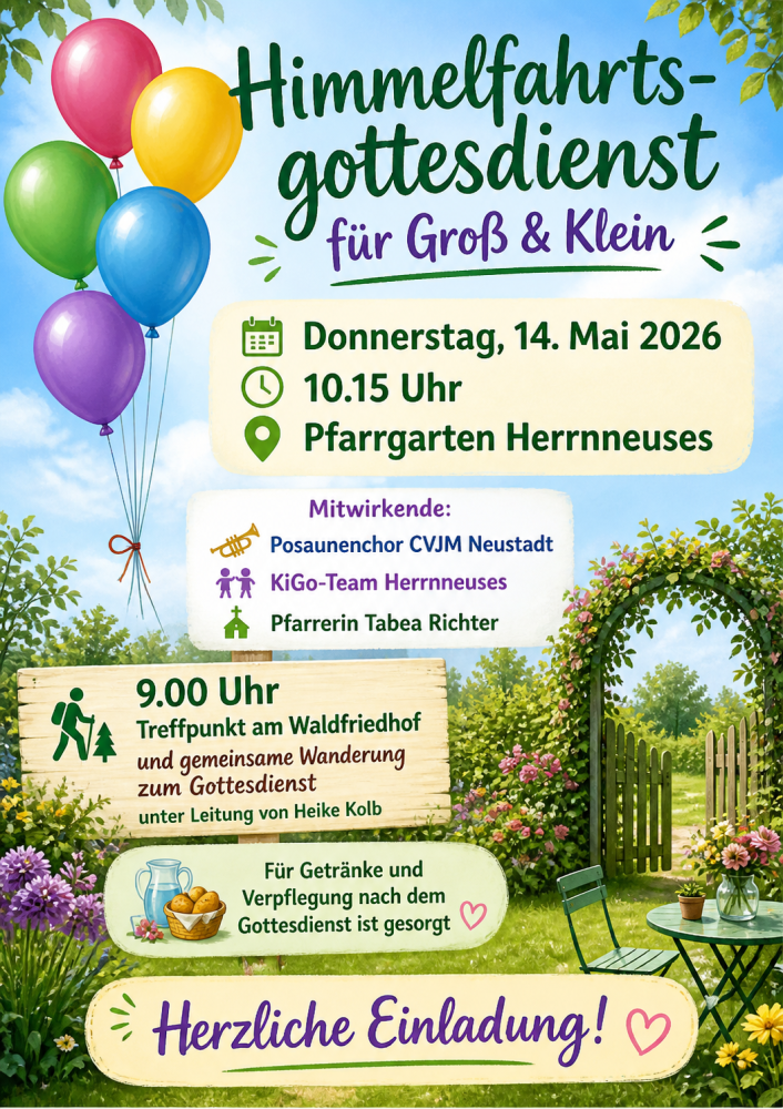  Himmelfahrtsgottesdienst Region Mitte-West